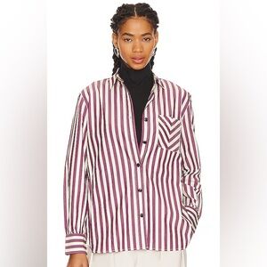 Rag & Bone Maxine Poplin Button Down Shirt